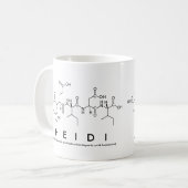 Heidi peptide nom mug (Devant gauche)