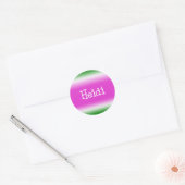 Heidi Ronde Sticker (Envelop)