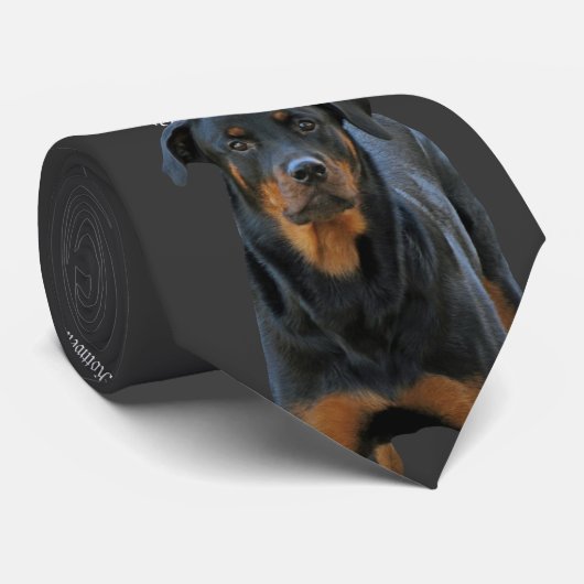 Heidi Rottweiler Stropdas (Opgerold)
