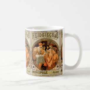 Heidsieck & Co monopole Reims Wijnlabel Koffiemok