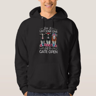 Heifer Cow Inspirational Quotes Saying Motivation  Hoodie