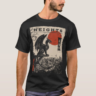 Heights Dragon Fantasy Adventure Design T-shirt