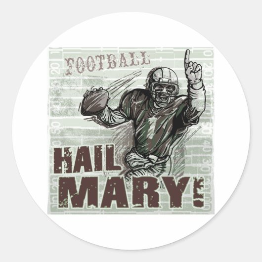 Heil Maria! Sticker (Voorkant)