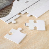 heilbot (Pleuronectes Hippoglossus) bord XLVII fr Legpuzzel (Zijkant)