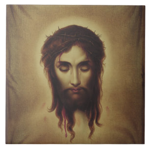 Heilig Aanschijn van Jezus Christus Tegeltje