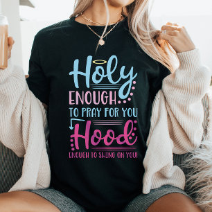 Heilig en Straat Christelijk T-shirt