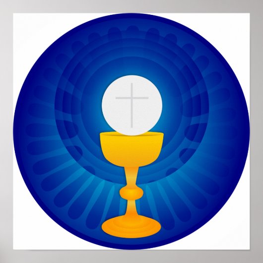 Heilig Eucharistisch Poster (Voorkant)
