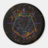 Heilig Geometrie Sigil Magneet (Voorkant)