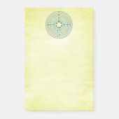 Heilig Geometrie Symbool - Chartres Labyrint 1 Post-it® Notes (Voorkant)