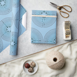 Heilig Geometriesymbool - Chartres Labyrint 1 Cadeaupapier