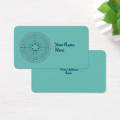 Heilig Geometriesymbool - Chartres Labyrint 1 Visitekaartje (Bureau)