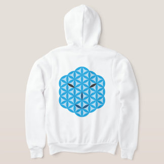 Heilig gezicht - Arcturiaans, Blauw. Hoodie