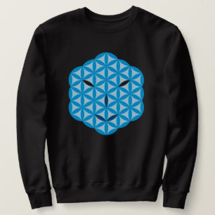 Heilig gezicht - Arcturiaans, Blauw. Trui