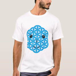 Heilig gezicht - Arcturian, 01 - Blauw. T-shirt