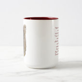 Heilig Gezicht van Jezus - Veronica's Veil Mok (Center)