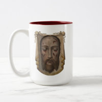 Heilig Gezicht van Jezus - Veronica's Veil Mok