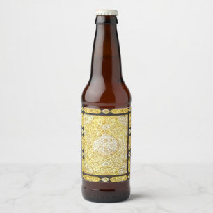 Heilig goud vallen bier etiket