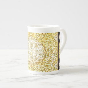 Heilig goud vallen porselein kop