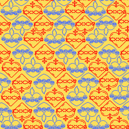 Heilig Hart en Onbevlekt Hart Fleece Deken