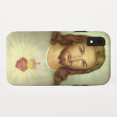 Heilig Hart Jesus Divine Mercy Katholieke Religie Case-Mate iPhone Case (Achterkant (horizontaal))