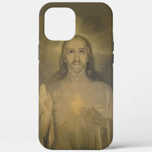 Heilig Hart Jesus Katholieke Religie iPhone 12 Pro Max Hoesje
