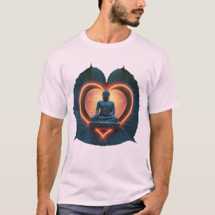 🌸✨ "Heilig Hart van Boeddha" – Een Valentijn T-shirt