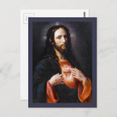 Heilig hart van Christus Briefkaart (Voorkant / Achterkant)