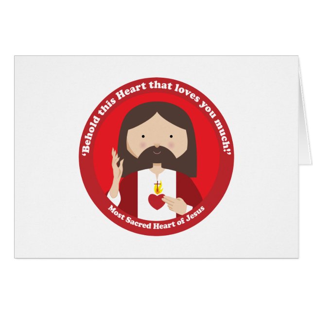 Heilig hart van Jezus (Voorkant Horizontaal)