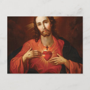 Heilig hart van Jezus Briefkaart
