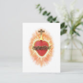 Heilig hart van Jezus Briefkaart (Staand voorkant)