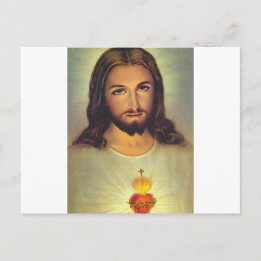 Heilig hart van Jezus Briefkaart (Voorkant)