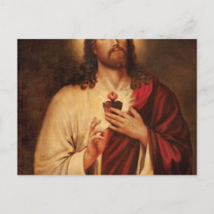 Heilig hart van Jezus Briefkaart