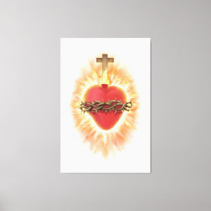 Heilig Hart van Jezus Canvas Afdruk