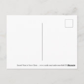 Heilig hart van Jezus Christus Briefkaart (Achterkant)