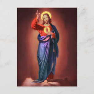Heilig hart van Jezus Christus Briefkaart