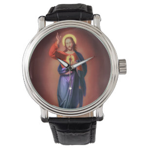 Heilig hart van Jezus Christus Horloge