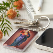 Heilig hart van Jezus Christus Sleutelhanger (Voorkant Rechts)