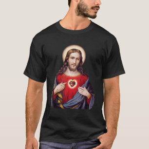 Heilig Hart van Jezus Christus T-shirt