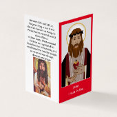Heilig Hart van Jezus gebed Visitekaartjes (Buitenkant)