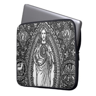 Heilig hart van Jezus: Generische laptophoes Laptop Sleeve
