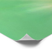 Heilig hart van Jezus Green Tone Poster (Hoek)