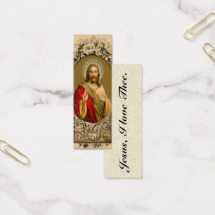 Heilig hart van Jezus Heilige Naam Religieus katho Mini Visitekaartjes