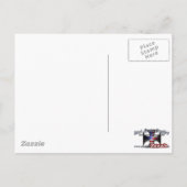 Heilig hart van Jezus Kruis Briefkaart (Achterkant)