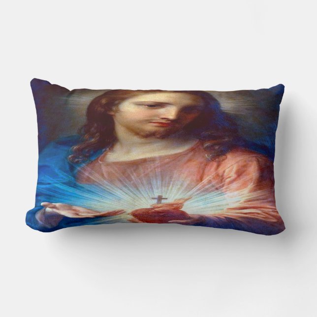 Heilig hart van Jezus Kussen (Voorkant)