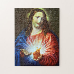 Heilig hart van Jezus Legpuzzel