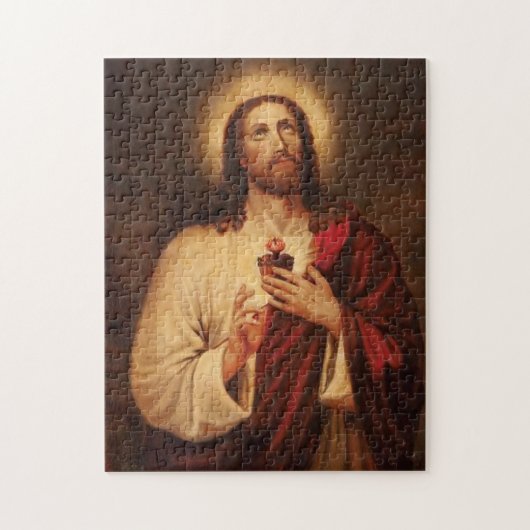 Heilig hart van Jezus Legpuzzel (Verticaal)