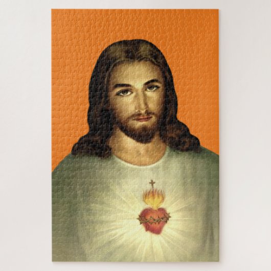 Heilig hart van Jezus Legpuzzel (Verticaal)