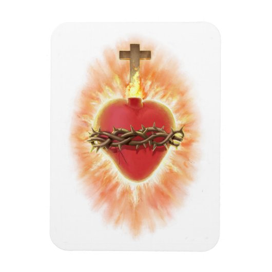 Heilig hart van Jezus Magneet (Verticaal)