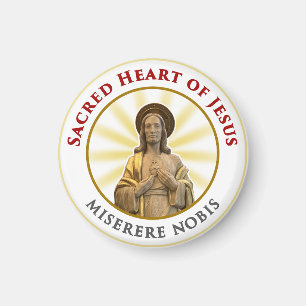 Heilig Hart van Jezus Miserere Nobis Magneet