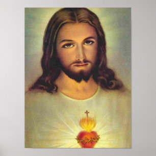 Heilig hart van Jezus Poster